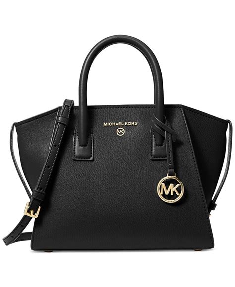 Michael Kors april leather satchel